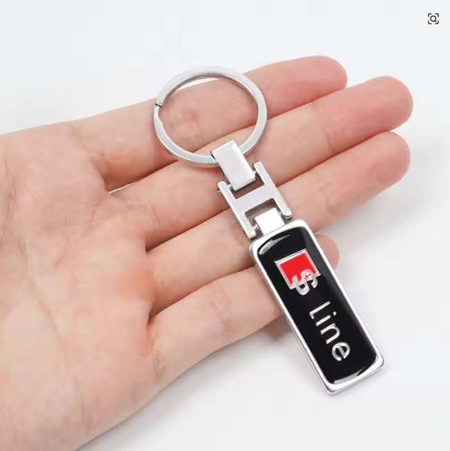 New Metal Key Ring S Line