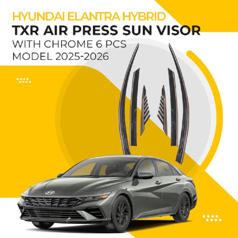 Hyundai Elantra TXR Air Press 6 Pcs 2021-2024 with Chrome