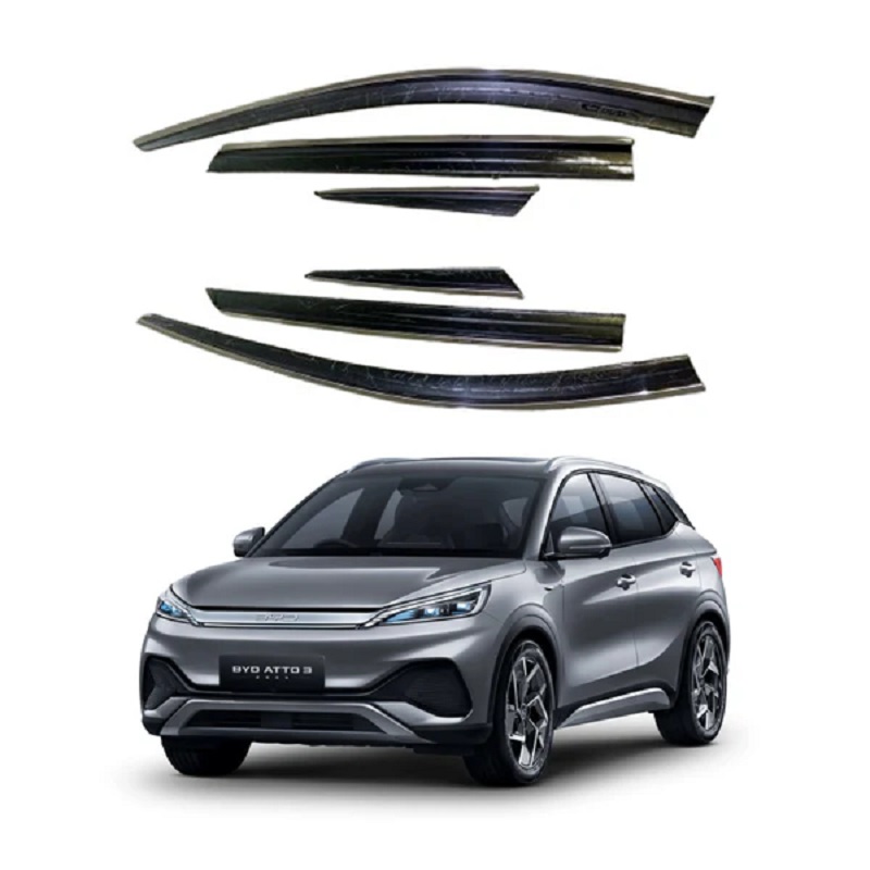 BYD ATTO 3 TXR Air Press Sun Visor 6 Pcs 2024-2025 with Chrome