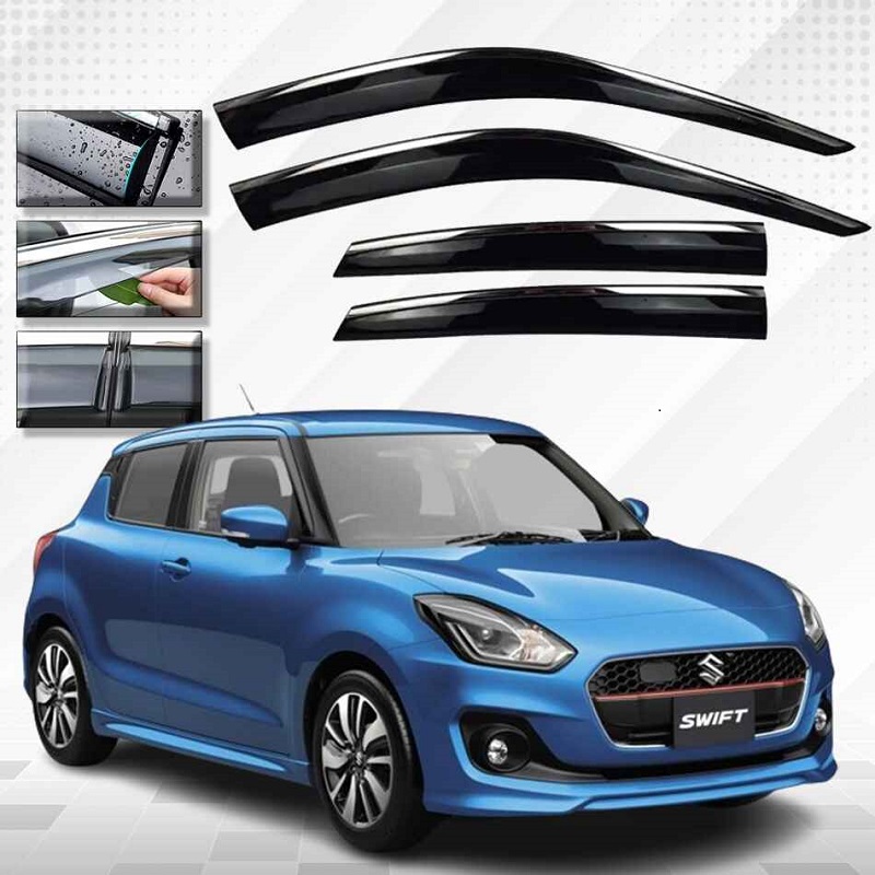 Suzuki Swift TXR Air Press Sun Visor with Chrome