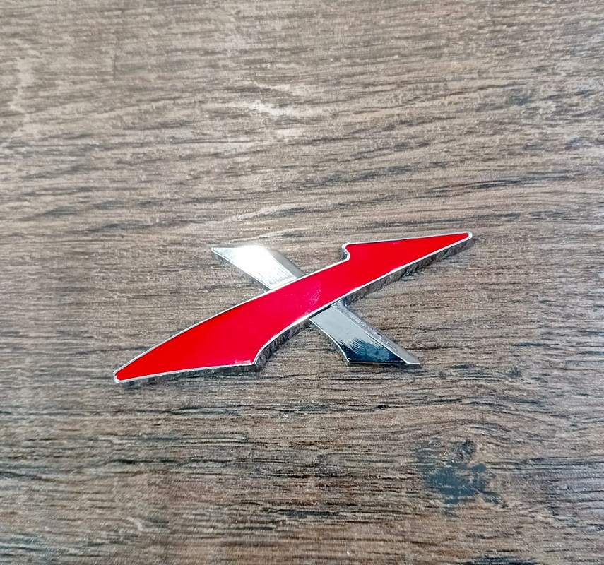 Civic X Metal X Logo