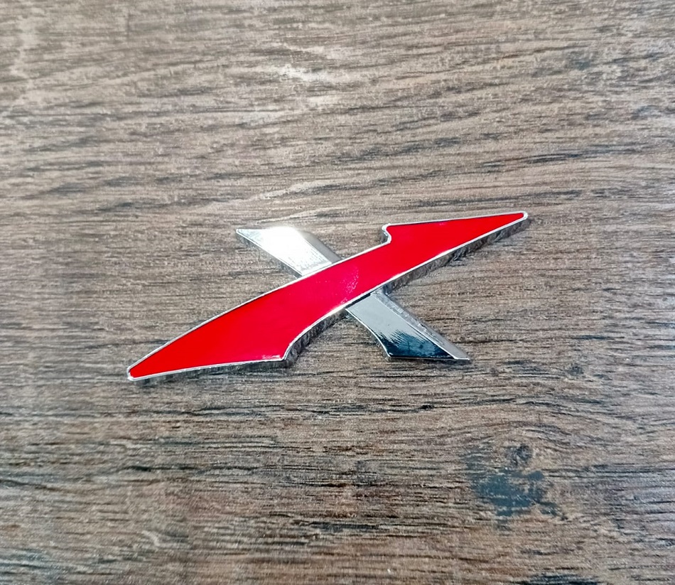Civic X Metal X Logo
