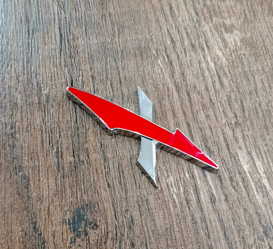 Civic X Metal X Logo