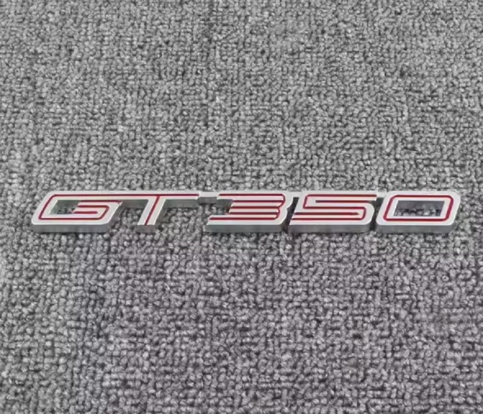3D Metal Car Sticker Logo GT350
