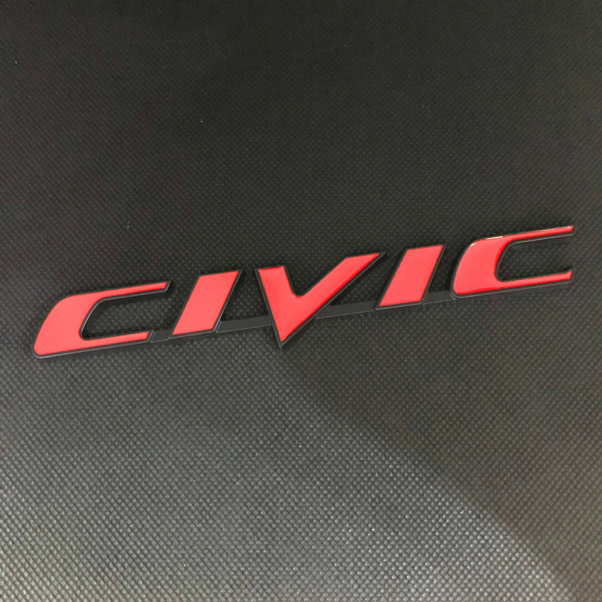 1 Pc 3D Metal Honda Civic Logo
