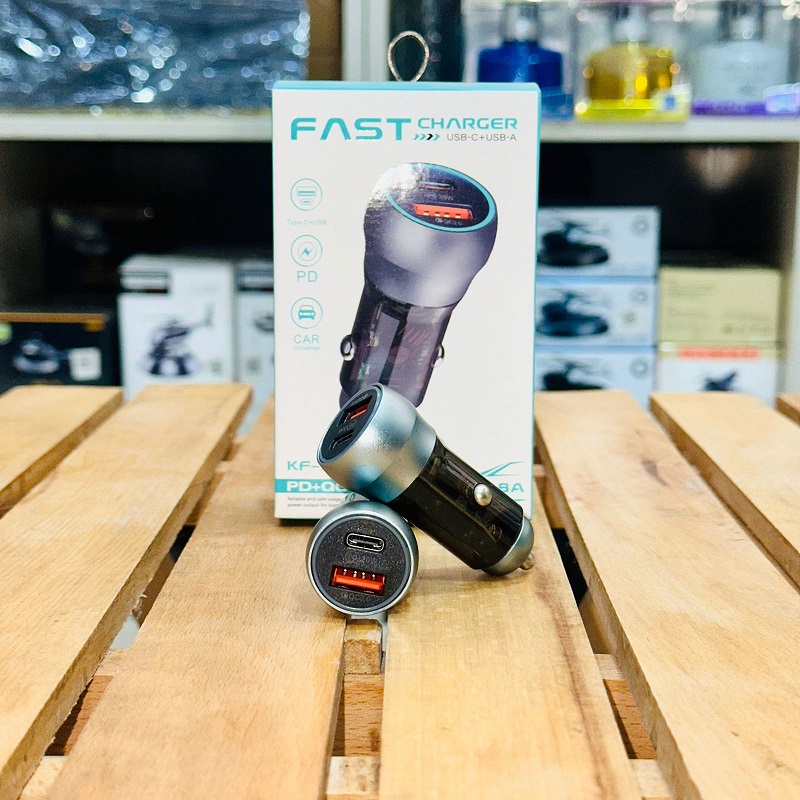 12V Car Charger USB Auto Phone Charge Port Fast Charging Double Quick Charge 3.0