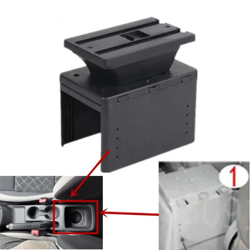 Car Arm Rest Console Sliding Design Universal Fitting 