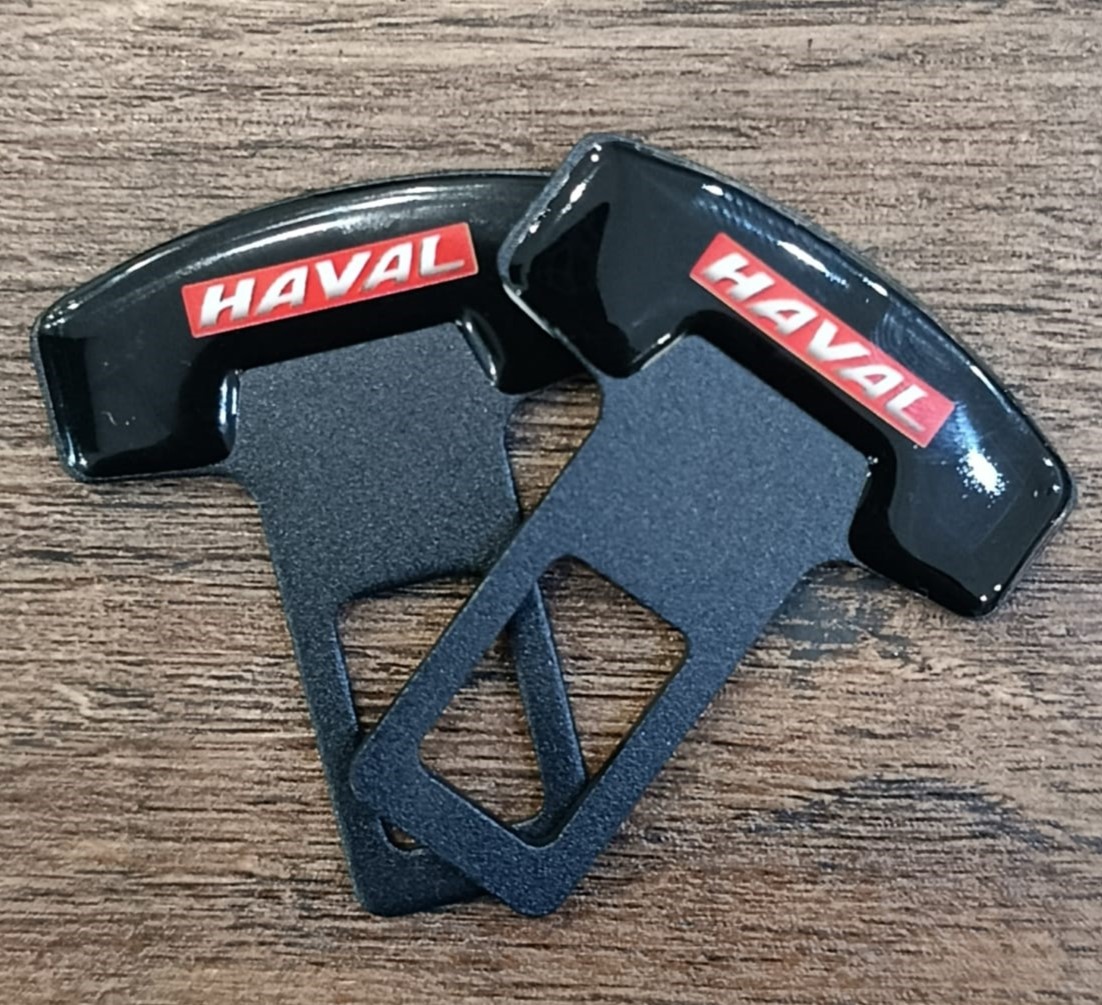 Pack of 2 Haval Logo Seat Safety Belt Canceler