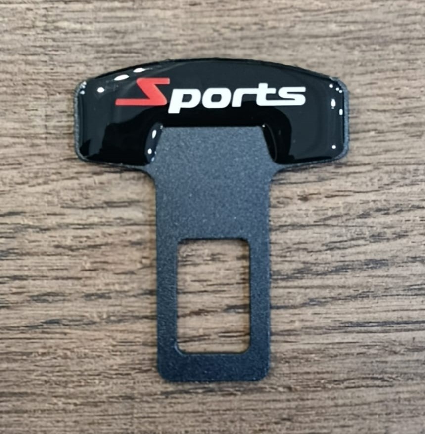 Pack Of Two Sport Logo Seat Safety Belt Canceler