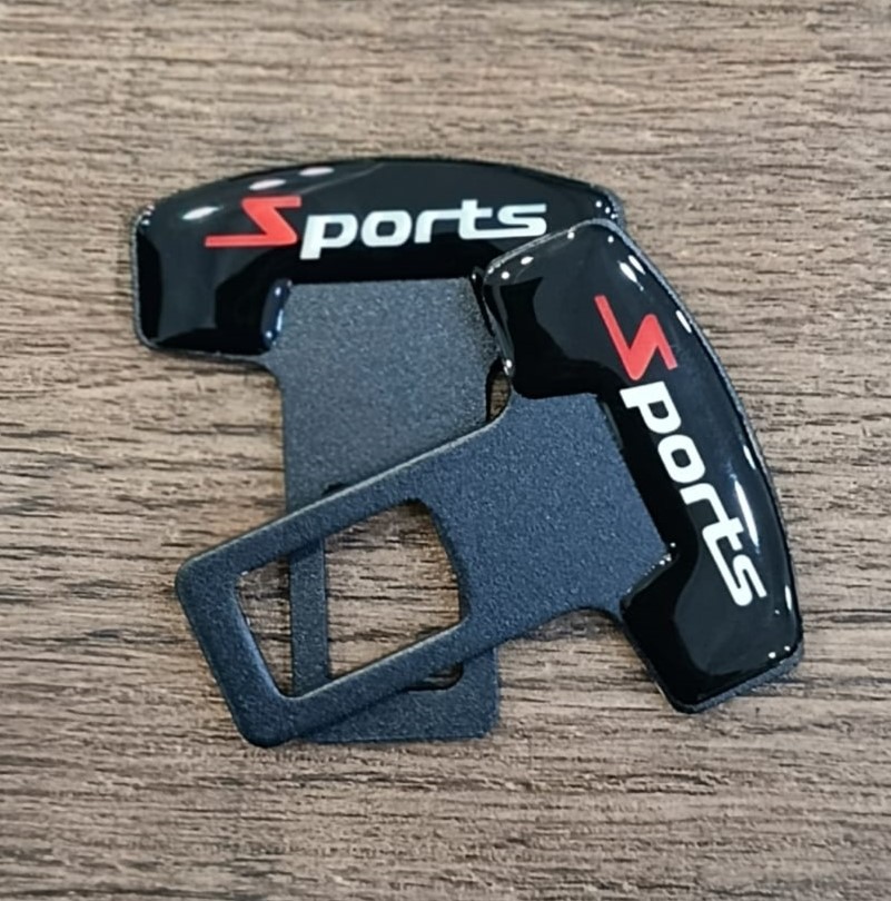 Pack Of Two Sport Logo Seat Safety Belt Canceler