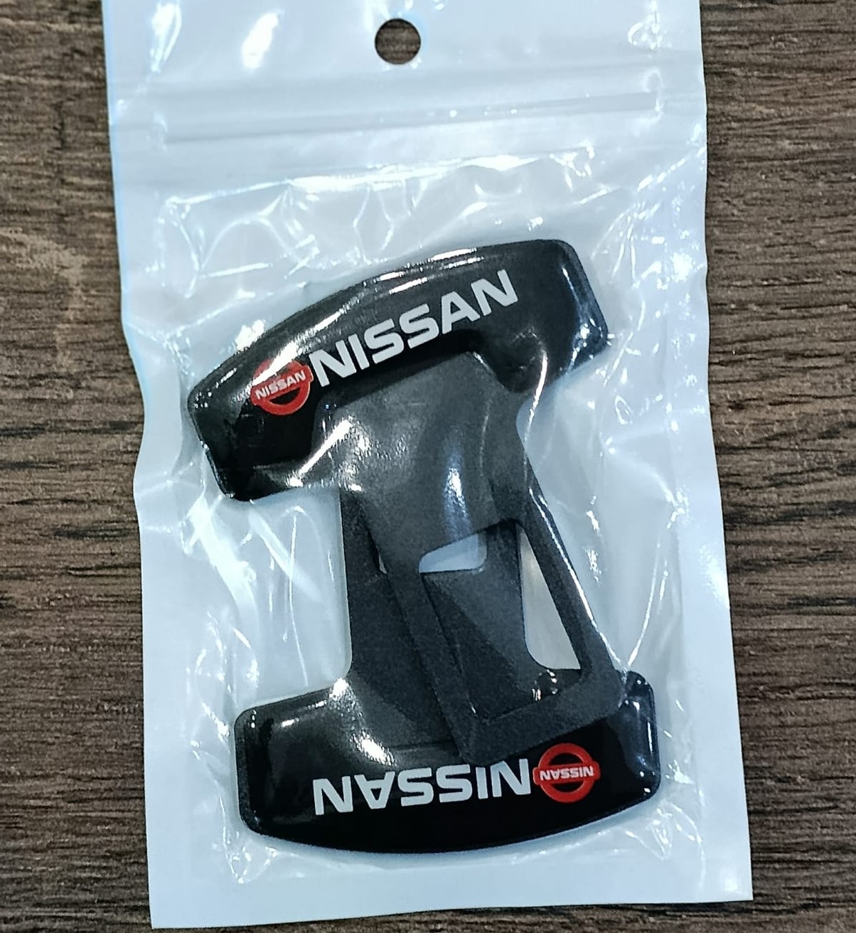 Pack Of Two Nissan Logo Seat Safety Belt Canceler