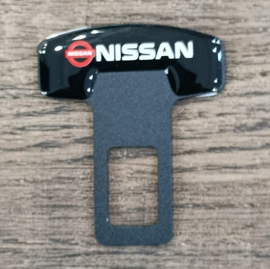 Pack Of Two Nissan Logo Seat Safety Belt Canceler
