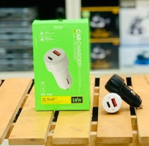 38W USB C Car Charger Fast Charging 38W Dual Port Multifunction