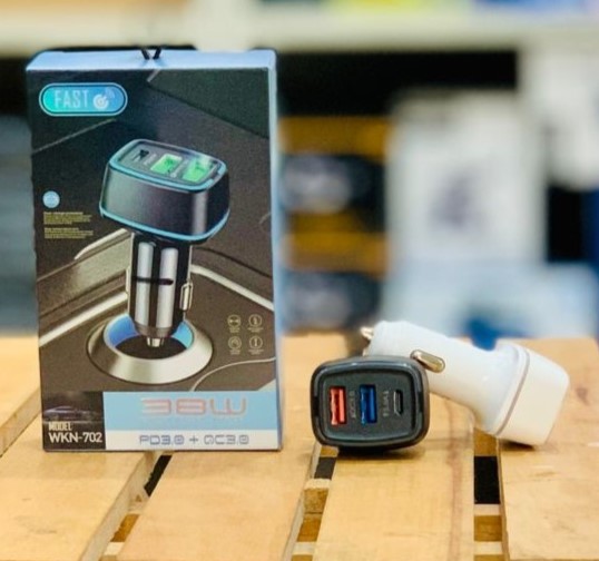 38W USB C Car Charger Fast Charging 38W Dual Port Multifunction