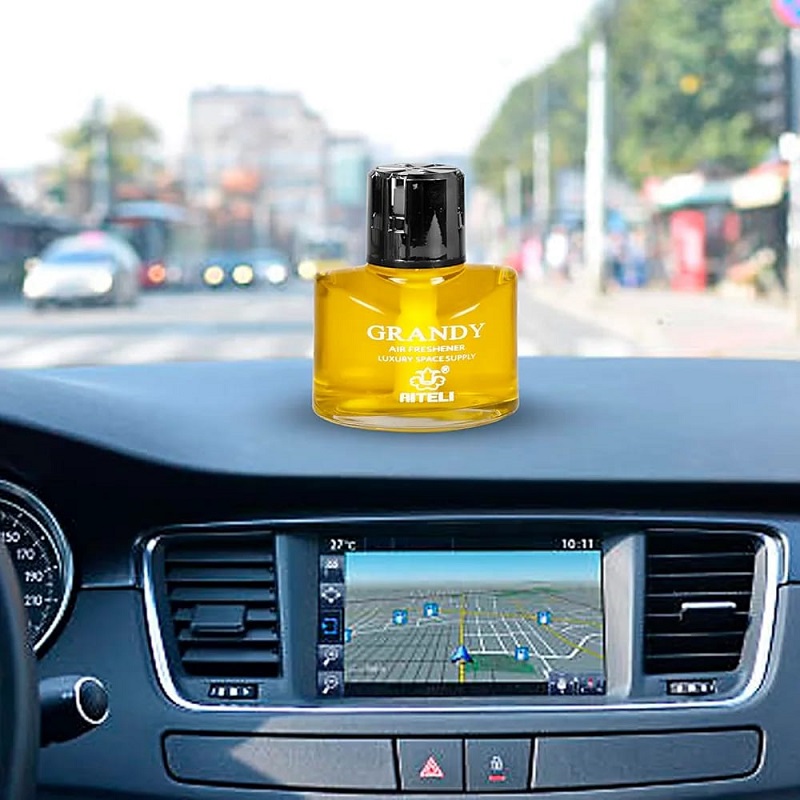 Grandy Car Air Freshener Perfume Yellow