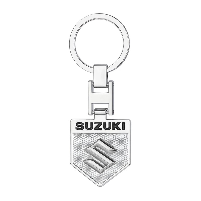 1Pc Car Keychain Metal Key Rings For Suzuki