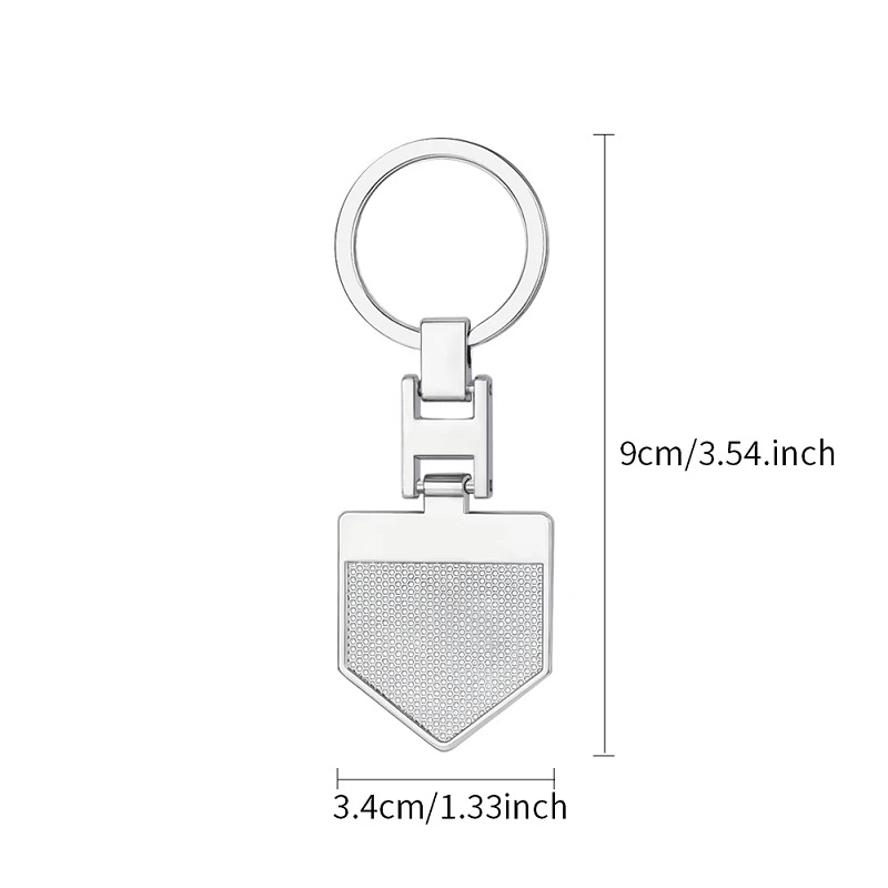 1Pc Car Keychain Metal Key Rings For KIA