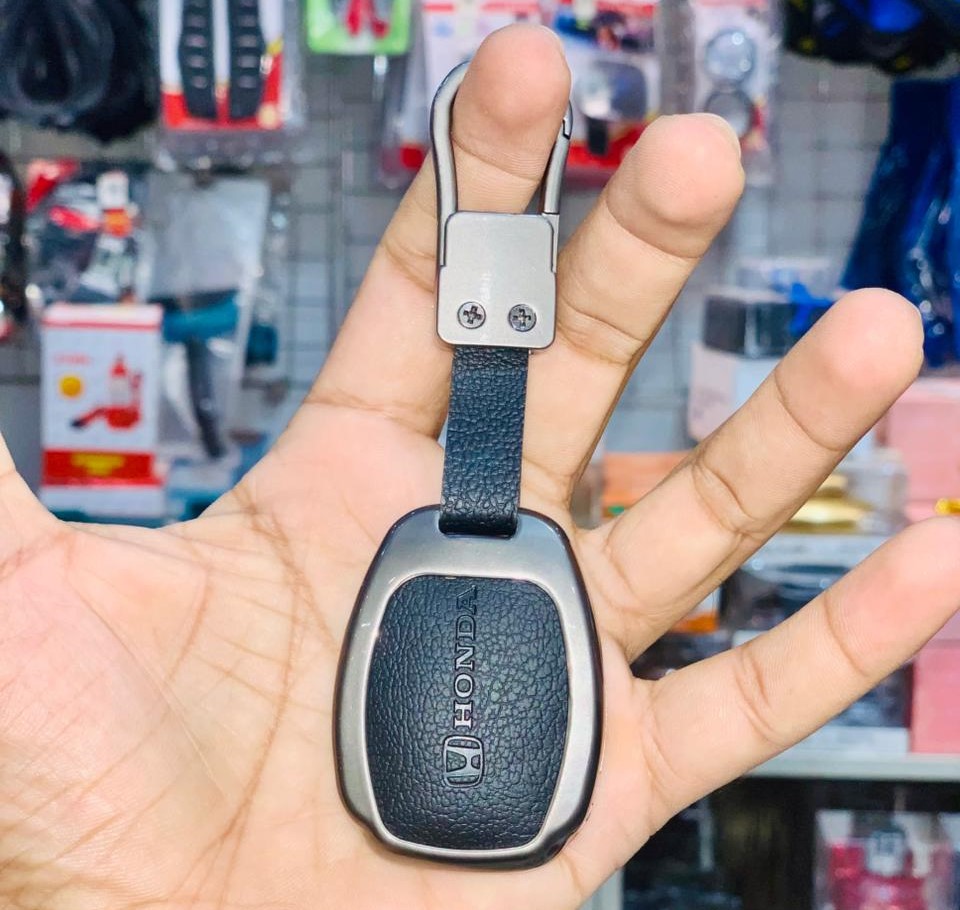 Honda City 2009-2020 Key Cover With Metal Shell 2 Button 