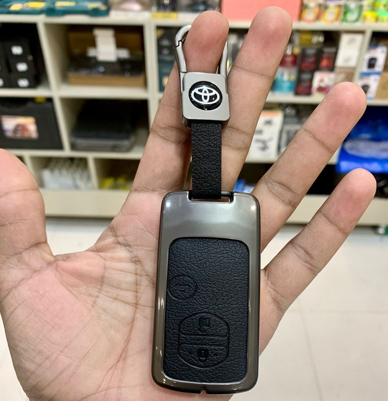 Toyota Landcruiser Prado FJ150 Key Cover With Metal Shell