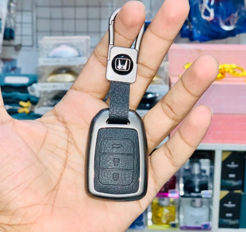  Honda City 2022 Key Cover With Metal Shell 3 Button
