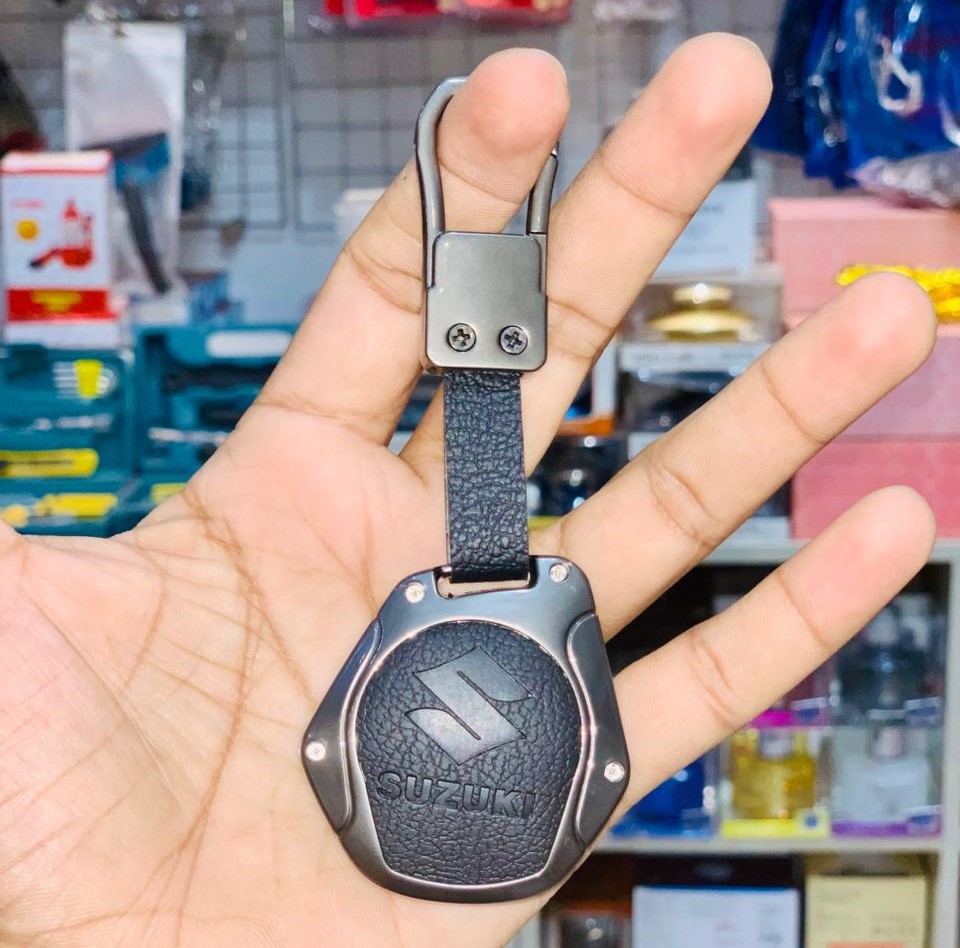 Suzuki Alto/Wagon-R/Cultus/Ciaz/Swift Car Key Fob Case Cover - With Metal Shell 2 Button 2009-2014 Zinc Alloy