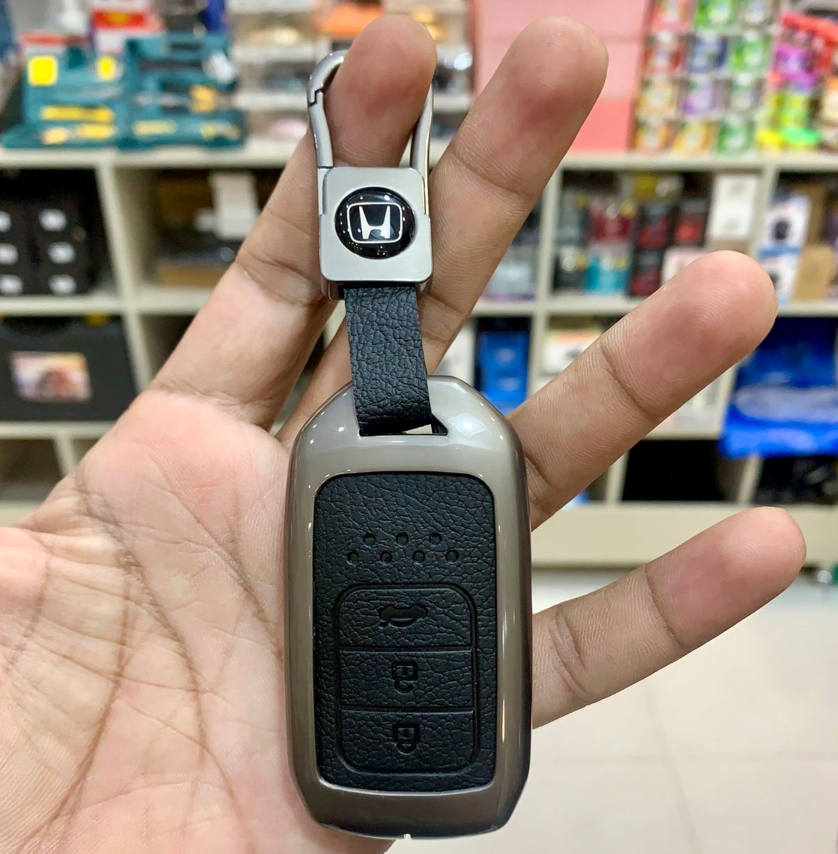  Honda CiVIC X Key Cover With Metal Shell 4 Button
