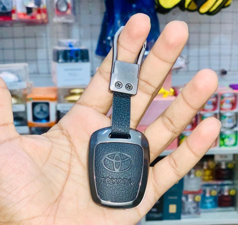 Toyota Corolla15 Key Cover With Metal Shell 4 Button