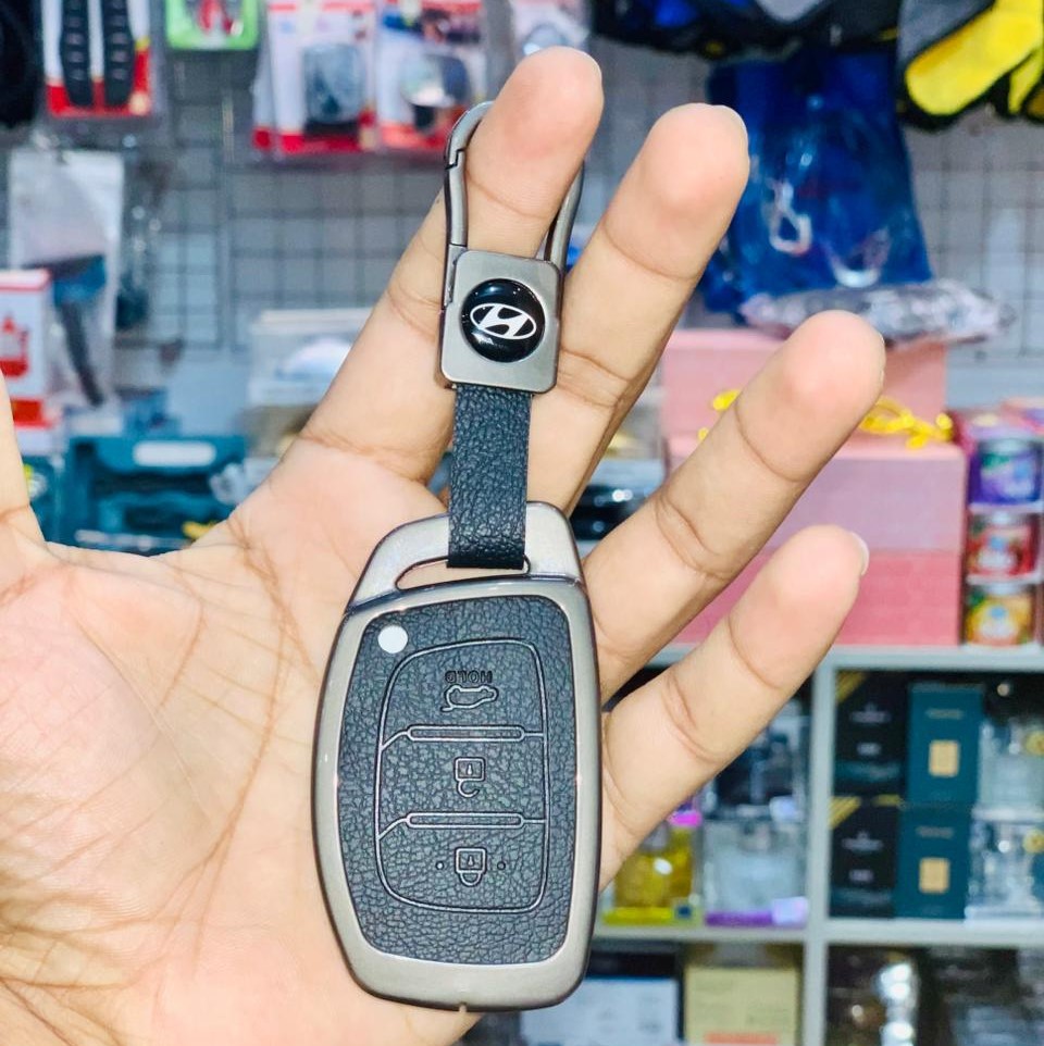 Hyundai Tucson 2020-22 Key Cover With Metal Shell