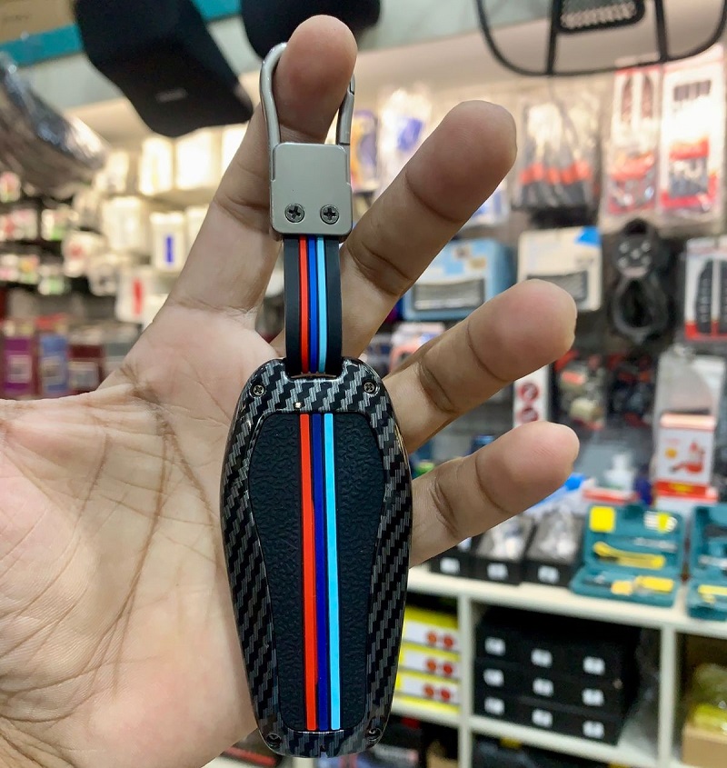 BYD Key Cover With Metal Shell carbon