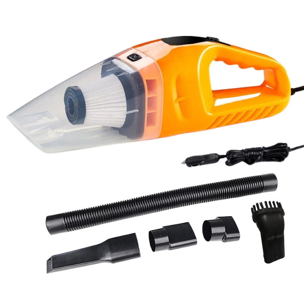 Portable 12V 120W Mini Handheld Vacuum Cleaner For Car Home Office
