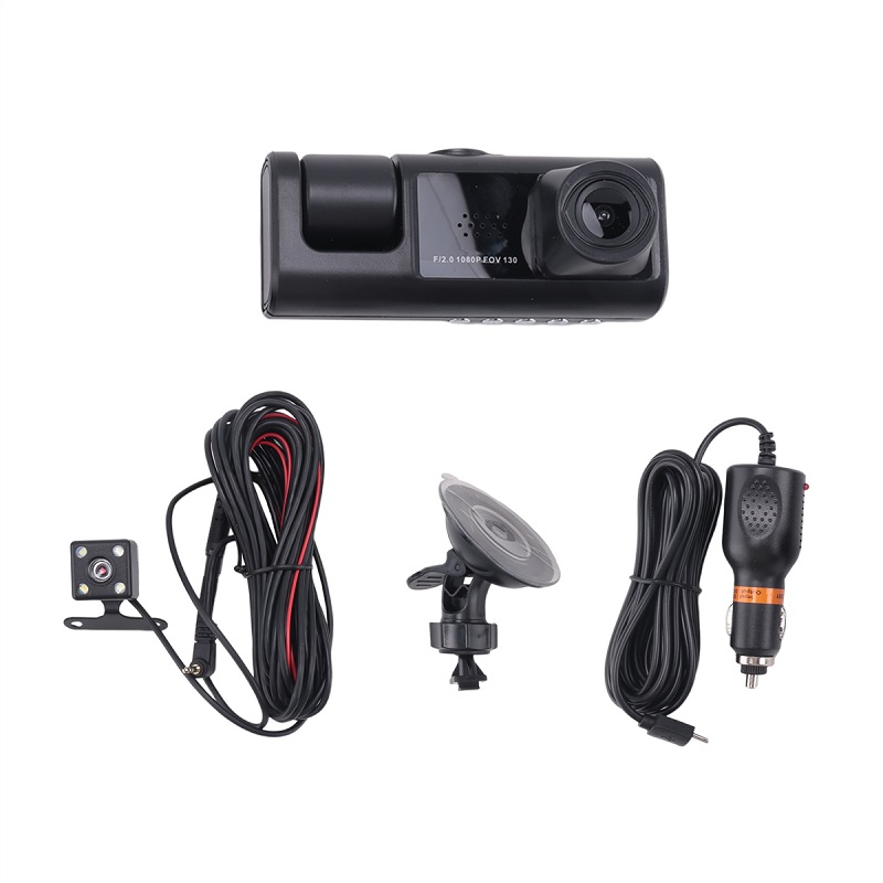 3 Channel Car DVR Camera Wifi , 1080P Dash Camera 3 Way with, Loop Recording, Parking Monitor 3 Channel Car DVR Camera Wifi , 1080P Dash Camera 3 Way with, Loop Recording, Parking Monitor