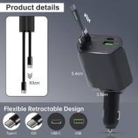 New Car Charger Mini 4in1-