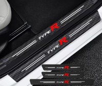4Pcs Car Door Carbon Fiber-