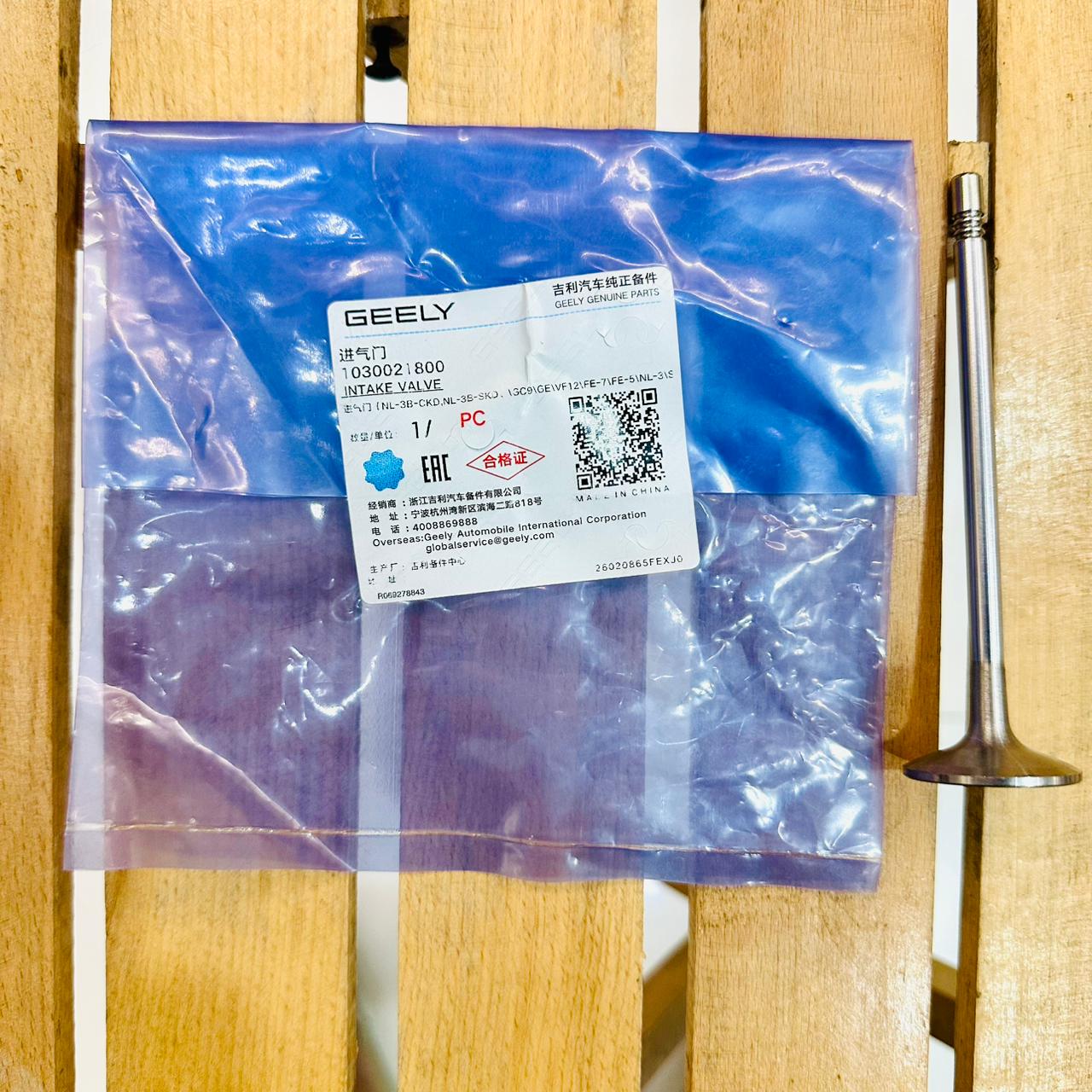 Proton X70 Intake Valve 1030021800