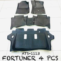 Fortuner 4 pcs TPE Floor Mat