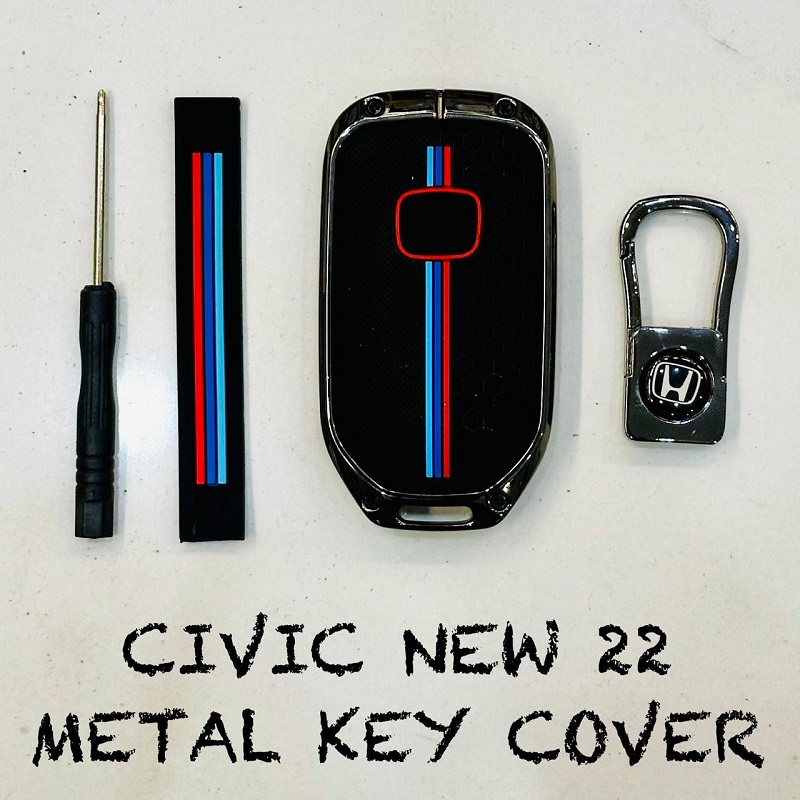 Civic 2022 Key Cover With Metal Shell