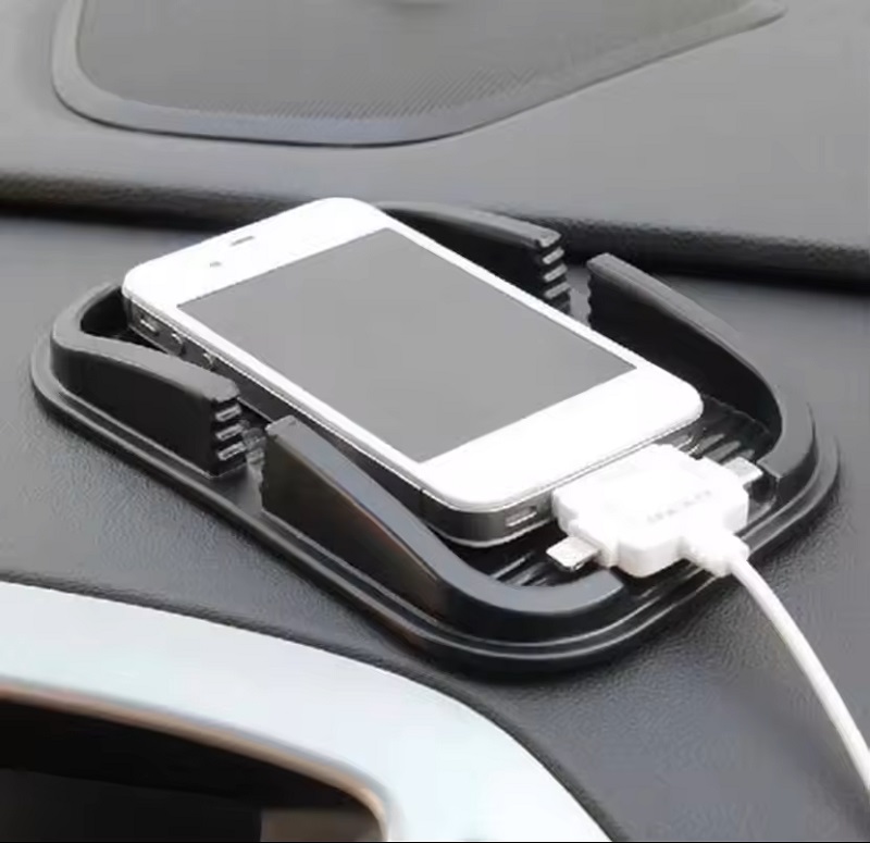 Car Phones Holder Dashboard Anti-Slip Rubber Pad Universal Non-Slip Mat for Mobile Sunglasses