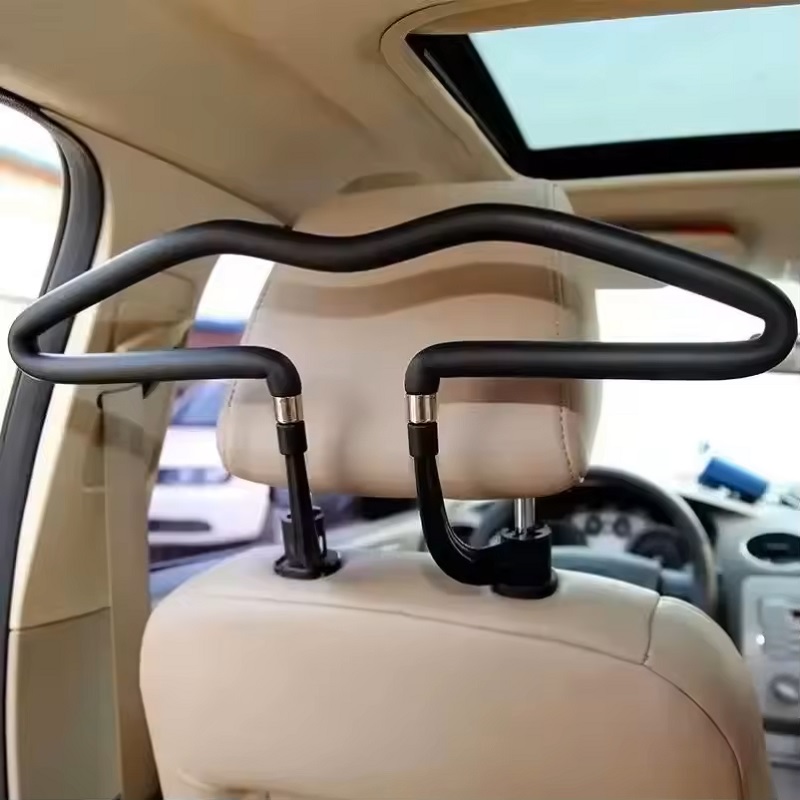 Universal Soft Car Coat Hangers Back Seat Headrest Coat Clothes Hanger Jackets Suits Auto Supplies