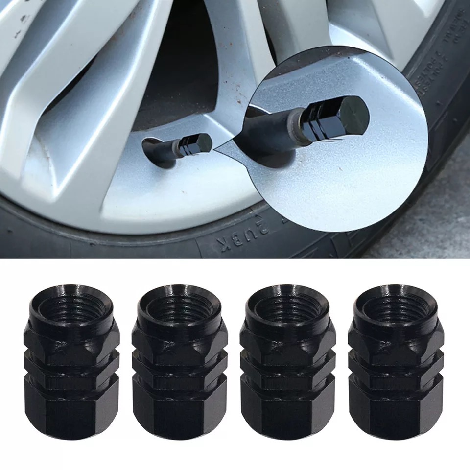 Aluminum Tire Wheel Rims Stem Air Valve Caps Tyre Cover Car Truck 