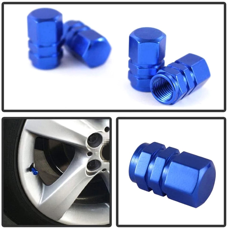 Aluminum Tire Wheel Rims Stem Air Valve Caps Tyre Cover Car Truck