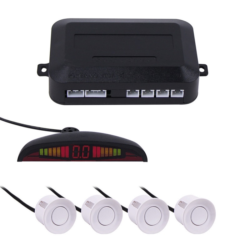 Reverse Assistance Radar Monitor Parking System 7 colors Sensor