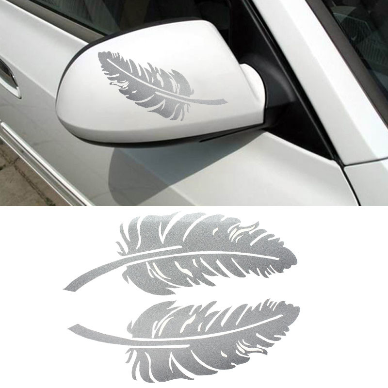 Rear View Mirror Leaf Silver