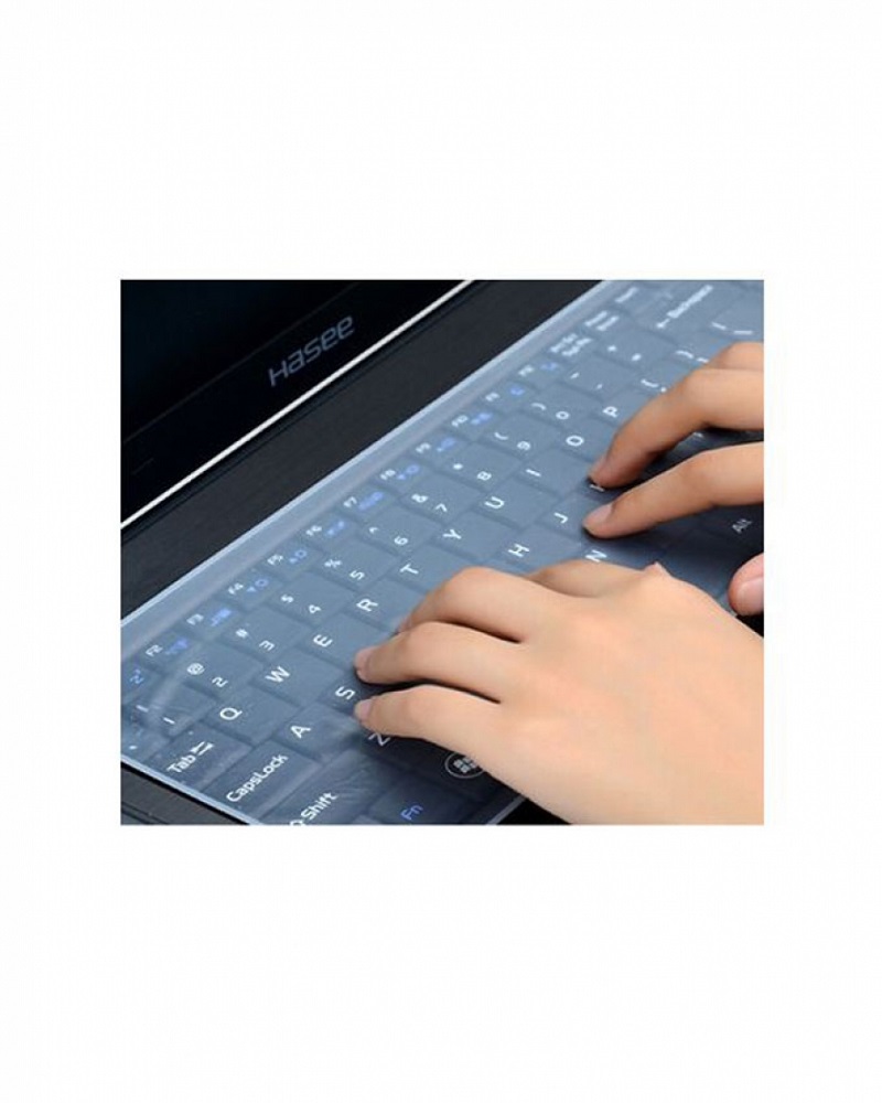 Laptop Keyboard Silicone Waterproof Protector For Numpad Laptop - Transparent
