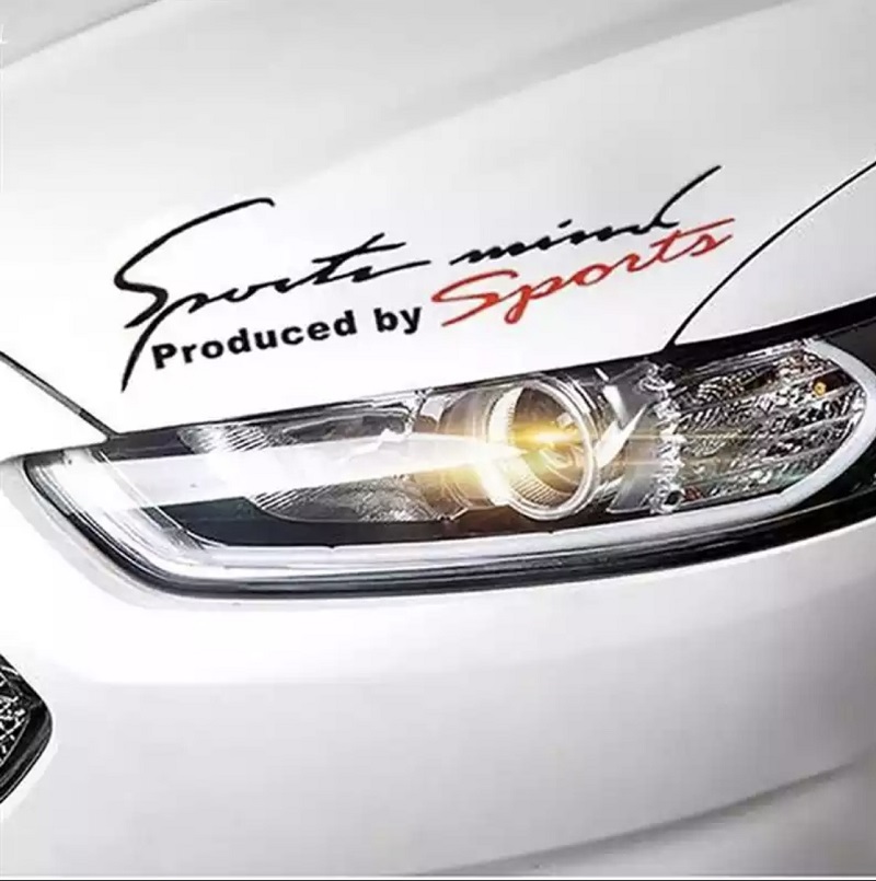 SPORTS MIND Logo Car Stickers