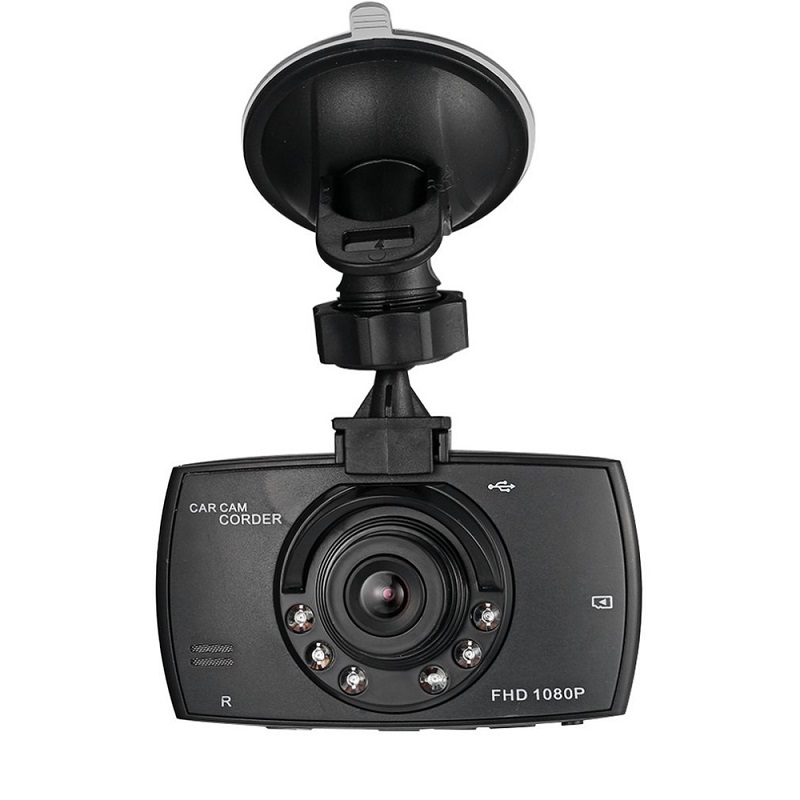 Car DVR Recorder Full HD 1080P Dash Cam Loop Recorder 6 fill lights Clear Night Vision Car Camera Wide Angle 