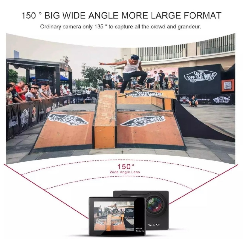 Action Sports Camera WiFi 4K