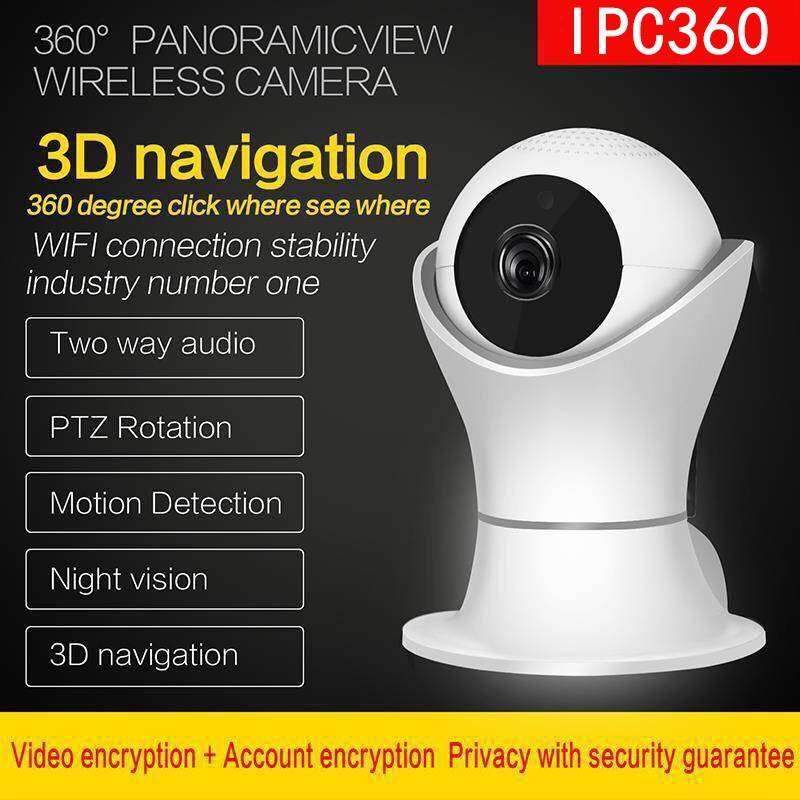 WIFI IP Wirless 3D Navigation IPC360 Panoramic Camera